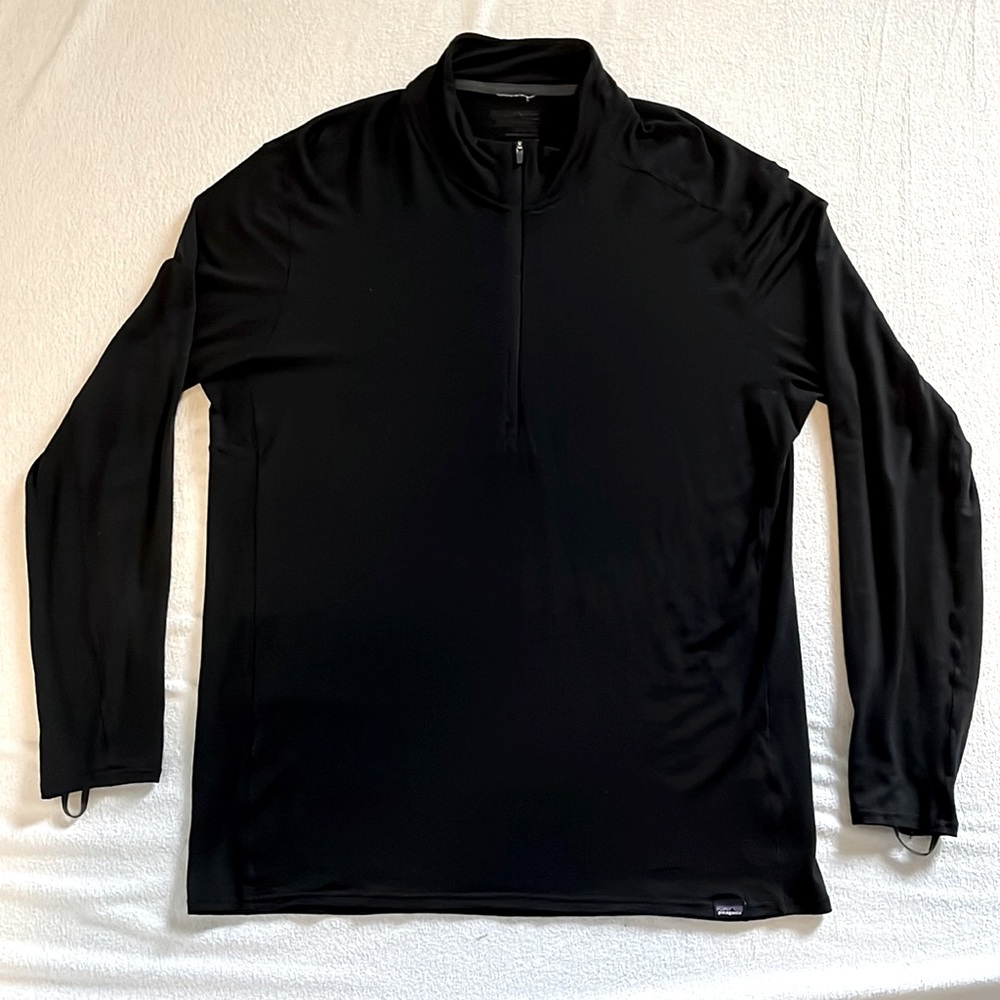 Patagonia Merino Lightweight Quarter Zip Baselayer - Large